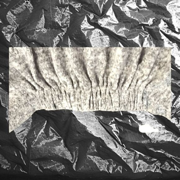 SWEATER, Crop Tie  by Allison Joy Women's Heather GRAY Pullover Size Small - Picture 7 of 8